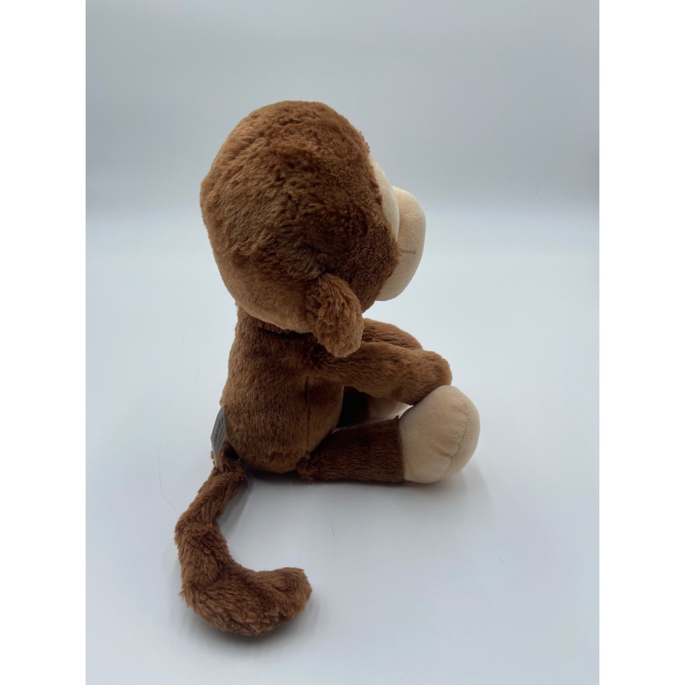 Baby Gund Nicky Noodle Monkey Brown Tan Soft Plush Stuffed Animal 6048880 - Picture 7 of 8